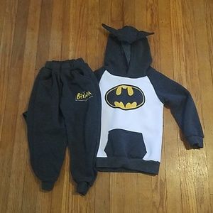 Batman Sweatsuit Combo 3T